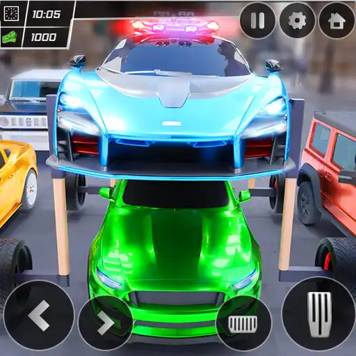 Play Elevated Police Car Game APK