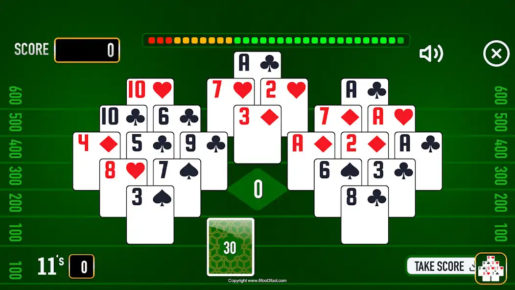 Play Elevens Up! (11s up) as an online game Elevens Up! (11s up) with UptoPlay