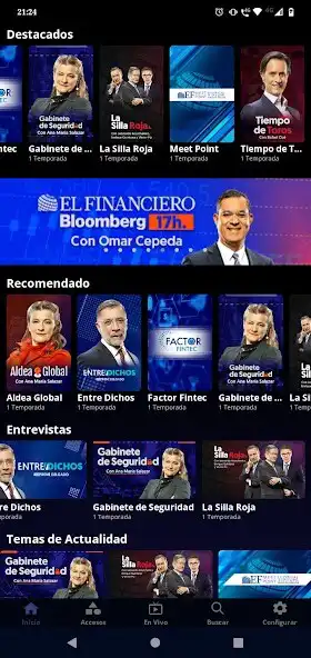 Play El Financiero Bloomberg + as an online game El Financiero Bloomberg + with UptoPlay