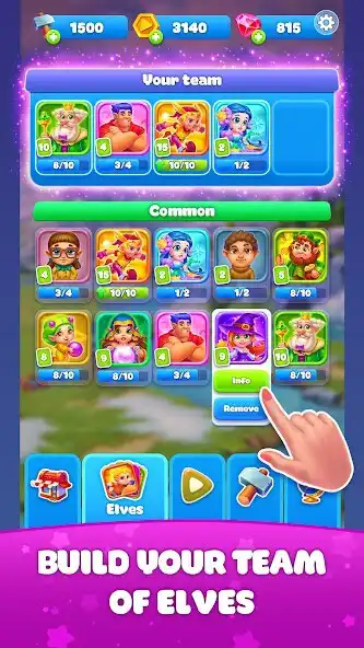 Play Elf Kingdom: rush to fill bags as an online game Elf Kingdom: rush to fill bags with UptoPlay