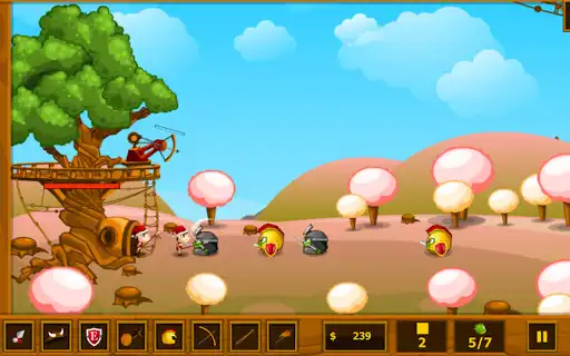 Play Elf Tree Defense as an online game Elf Tree Defense with UptoPlay