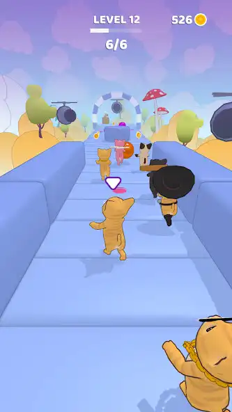 Play El Gato Game - Cat Race as an online game El Gato Game - Cat Race with UptoPlay