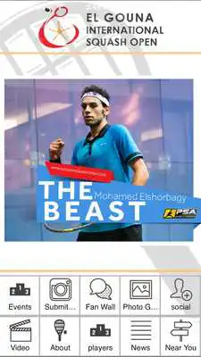 Play El Gouna International Squash