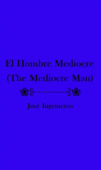 Play El Hombre Mediocre - eBook as an online game El Hombre Mediocre - eBook with UptoPlay