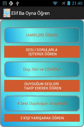 Play Elif Ba Oynayarak Öğren Sesli  and enjoy Elif Ba Oynayarak Öğren Sesli with UptoPlay