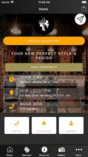 Play Elite Barber Grooming Studio as an online game Elite Barber Grooming Studio with UptoPlay