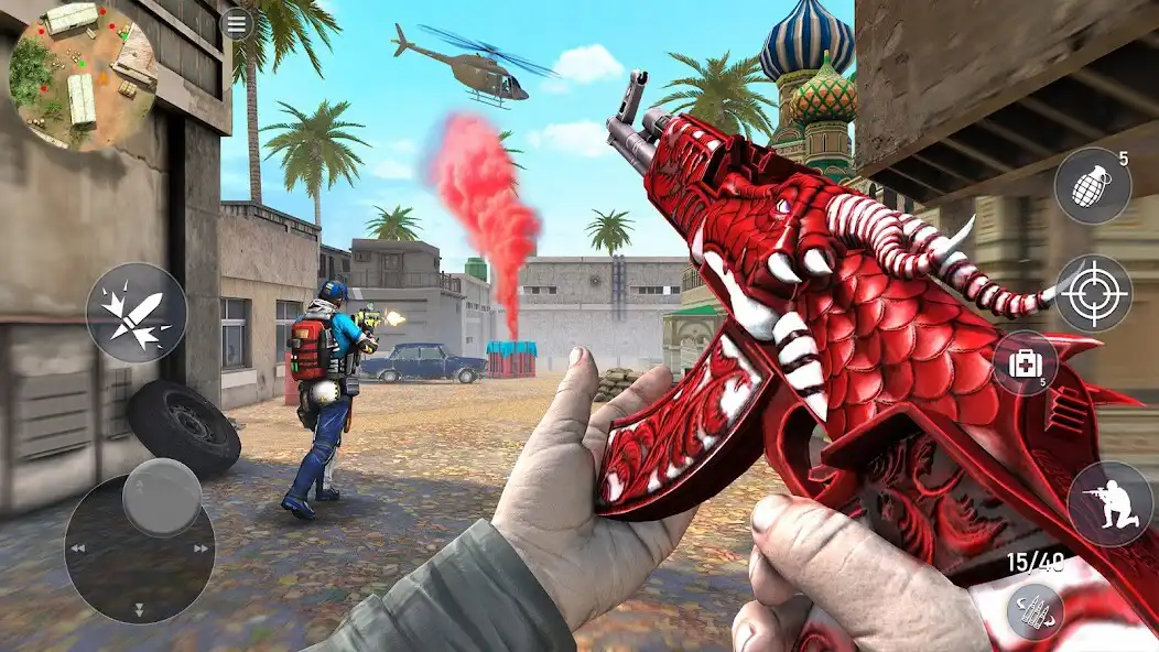 Play Elite Force Gun Shooting Games as an online game Elite Force Gun Shooting Games with UptoPlay