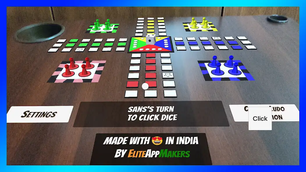 Play Elite Ludo AR as an online game Elite Ludo AR with UptoPlay