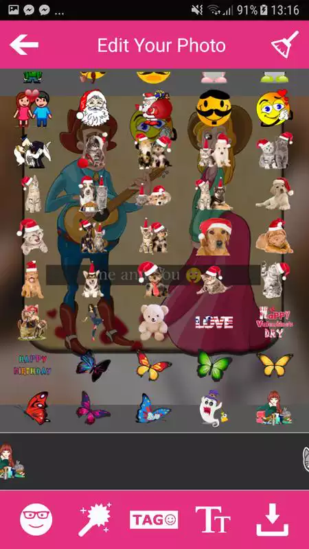 Play Elite Stickers and Emoji love