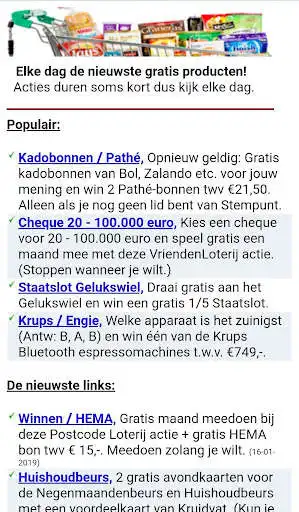 Play Elke dag gratis  and enjoy Elke dag gratis with UptoPlay