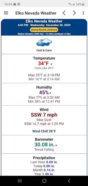 Play Elko Nevada Weather  and enjoy Elko Nevada Weather with UptoPlay