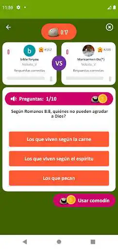 Play El Master de la Biblia Trivia as an online game El Master de la Biblia Trivia with UptoPlay