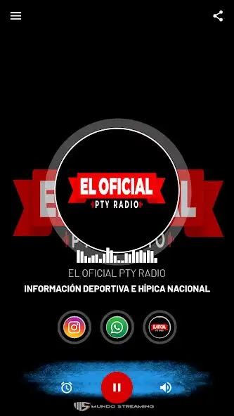 Play El Oficial PTY Radio as an online game El Oficial PTY Radio with UptoPlay