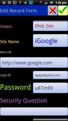 Play eLookup Form Manager