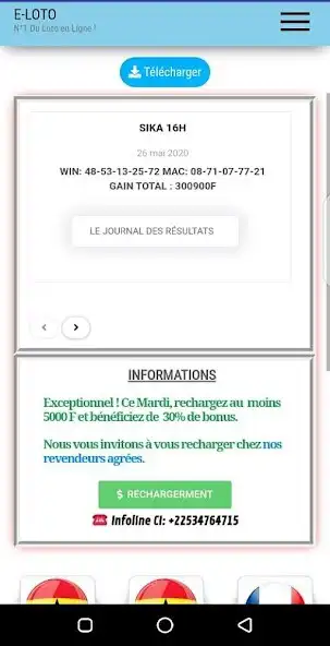 Play ELOTO, Le meilleur du Loto as an online game ELOTO, Le meilleur du Loto with UptoPlay