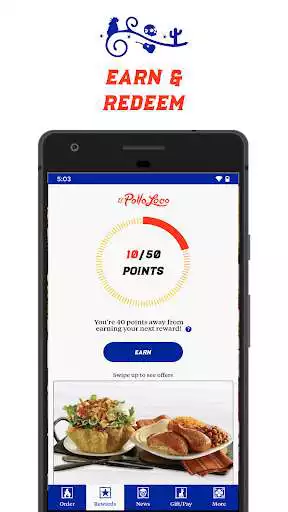 Play El Pollo Loco - Loco Rewards as an online game El Pollo Loco - Loco Rewards with UptoPlay