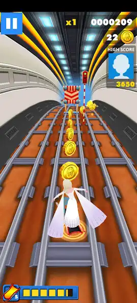 Play El Princessa Subway Run  and enjoy El Princessa Subway Run with UptoPlay