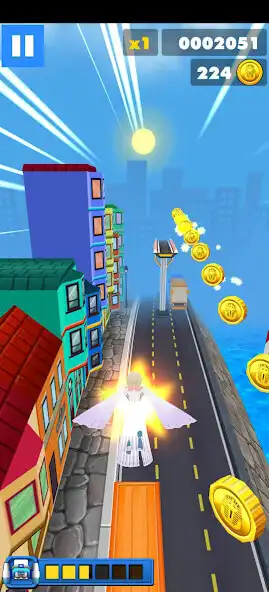 Play El Princessa Subway Run as an online game El Princessa Subway Run with UptoPlay