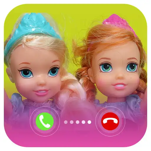 Play elsa  anna fake call and chat APK