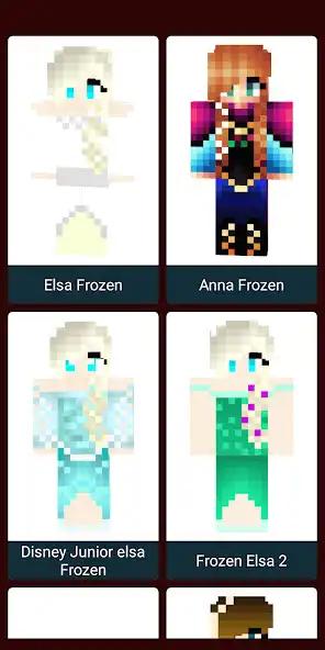 Play Elsa Frozen Skin for MCPE  and enjoy Elsa Frozen Skin for MCPE with UptoPlay