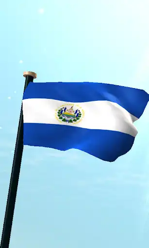 Play APK El Salvador Flag 3D Free  and enjoy El Salvador Flag 3D Free with UptoPlay com.ilikemycountry.sv_flagfree
