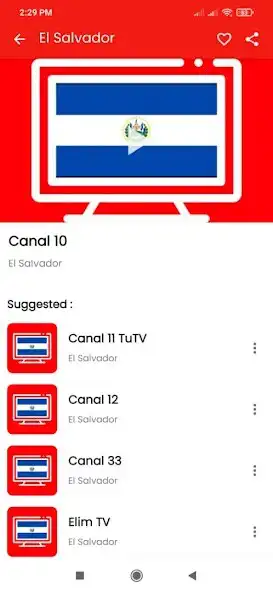 Play El Salvador Tv  and enjoy El Salvador Tv with UptoPlay