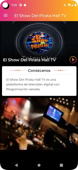 Play El Show Del Pirata Hall TV  and enjoy El Show Del Pirata Hall TV with UptoPlay