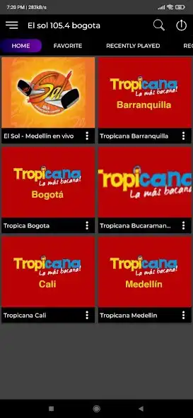 Play El Sol 105.4 Bogota as an online game El Sol 105.4 Bogota with UptoPlay