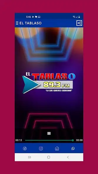 Play El Tablaso 89.3 FM and enjoy El Tablaso 89.3 FM with UptoPlay Play El Tablaso 89.3 FM and enjoy El Tablaso 89.3 FM with UptoPlay