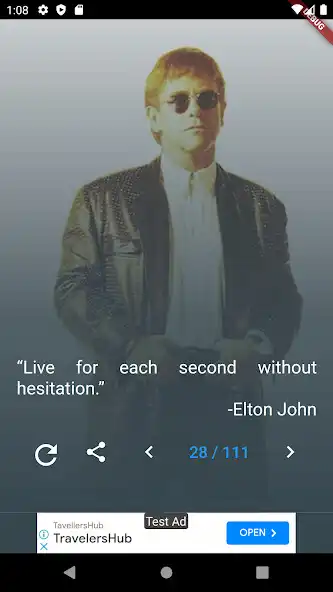 Play Elton John Quotes and Lyrics as an online game Elton John Quotes and Lyrics with UptoPlay