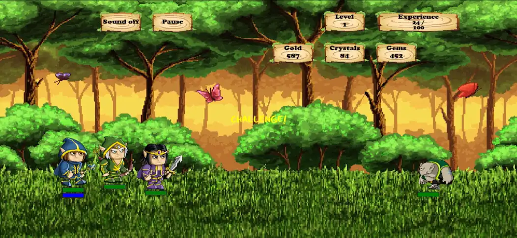 Play Elven Hunters as an online game Elven Hunters with UptoPlay