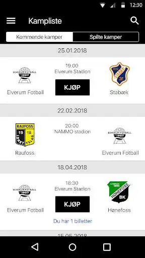 Play Elverum Fotball as an online game Elverum Fotball with UptoPlay