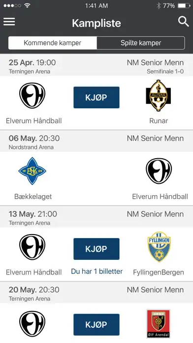 Play Elverum Håndball as an online game Elverum Håndball with UptoPlay