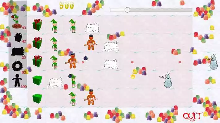 Play Elves vs Snow Goons