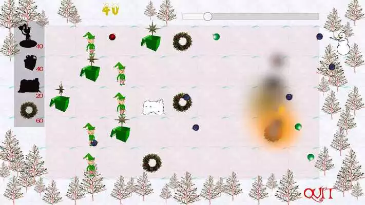 Play Elves vs Snow Goons