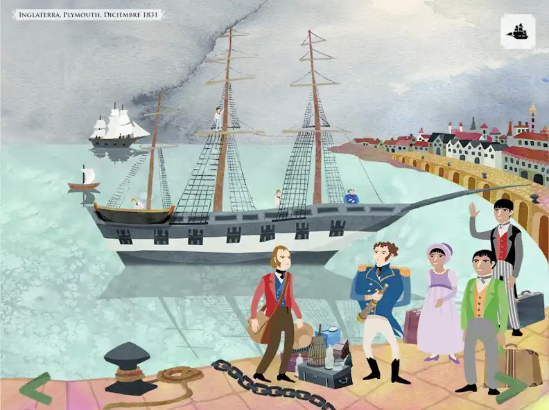 Play El viaje de Darwin as an online game El viaje de Darwin with UptoPlay