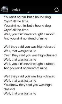 Play Elvis Presley Music  Lyrics