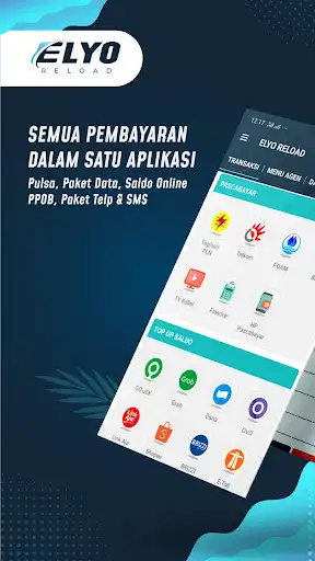 Play Elyo Reload - isi Pulsa, Kuota, PLN & PPOB  and enjoy Elyo Reload - isi Pulsa, Kuota, PLN & PPOB with UptoPlay