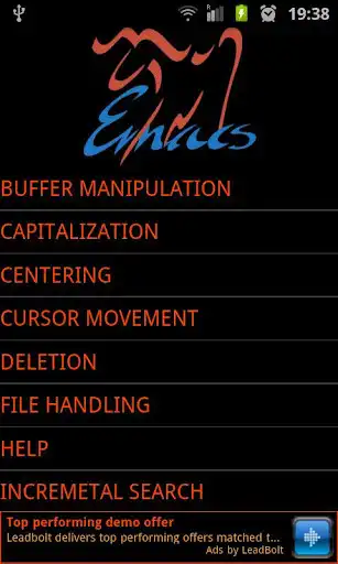 Play Emacs Quick Reference  and enjoy Emacs Quick Reference with UptoPlay
