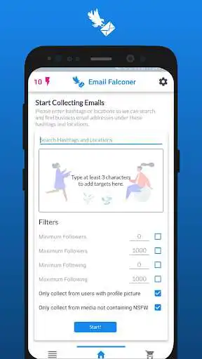 Play Email Collector for Instagram  and enjoy Email Collector for Instagram with UptoPlay