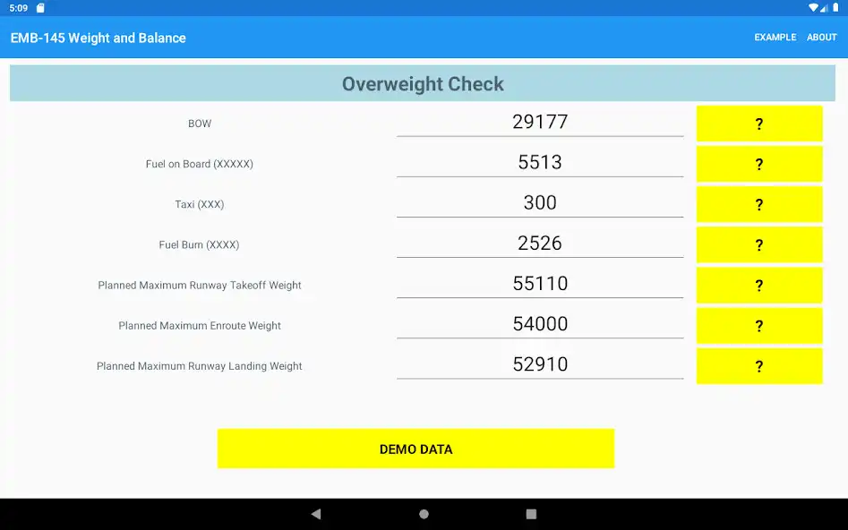 Play EMB-145 Weight  Balance  and enjoy EMB-145 Weight  Balance with UptoPlay