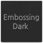 Free play online Embossing Dark Atom Theme  APK