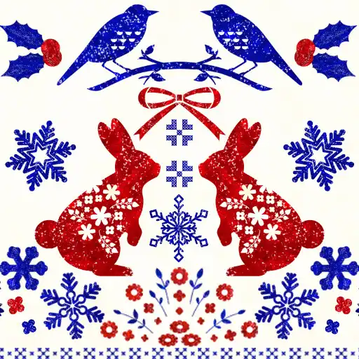 Free play online Embroidered Animals Wallpaper APK