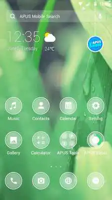 Play Emergence-APUS Launcher theme