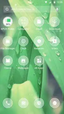 Play Emergence-APUS Launcher theme