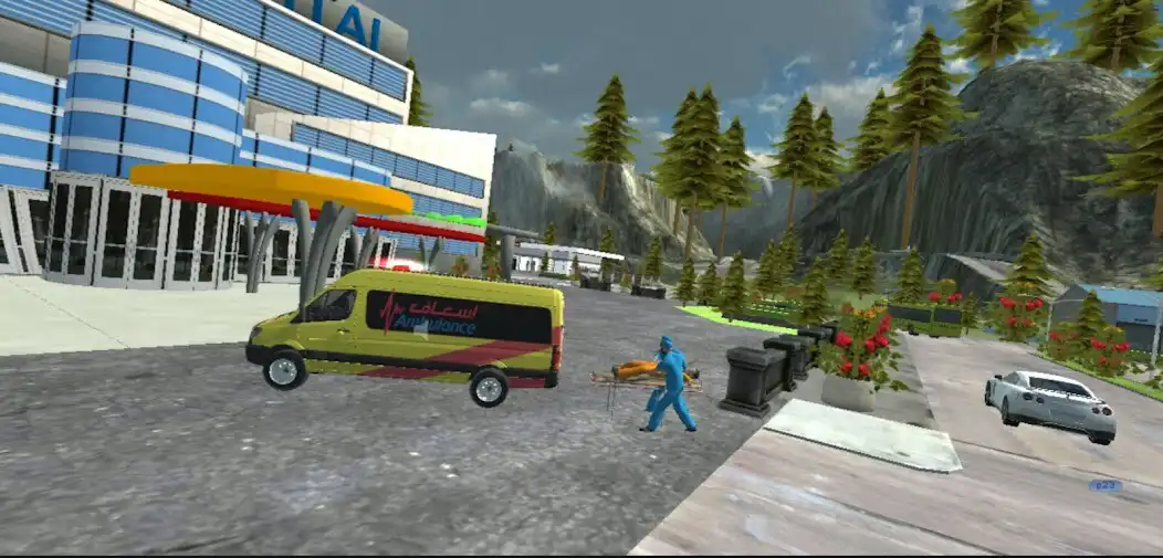 Play Emergency Ambulance Hospital as an online game Emergency Ambulance Hospital with UptoPlay