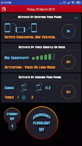 Play Emergency Flashlight as an online game Emergency Flashlight with UptoPlay
