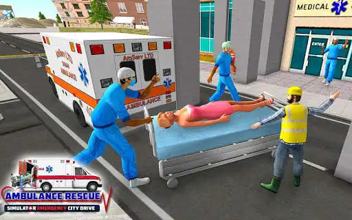 Play Emergency Rescue Ambulance Driving Simulator 2019  and enjoy Emergency Rescue Ambulance Driving Simulator 2019 with UptoPlay