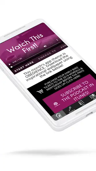 Play Emerge Online Devotional App as an online game Emerge Online Devotional App with UptoPlay