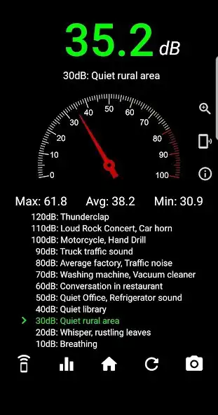 Play EMF-Sound Meter - Magnetic Field,  Noise Level as an online game EMF-Sound Meter - Magnetic Field,  Noise Level with UptoPlay